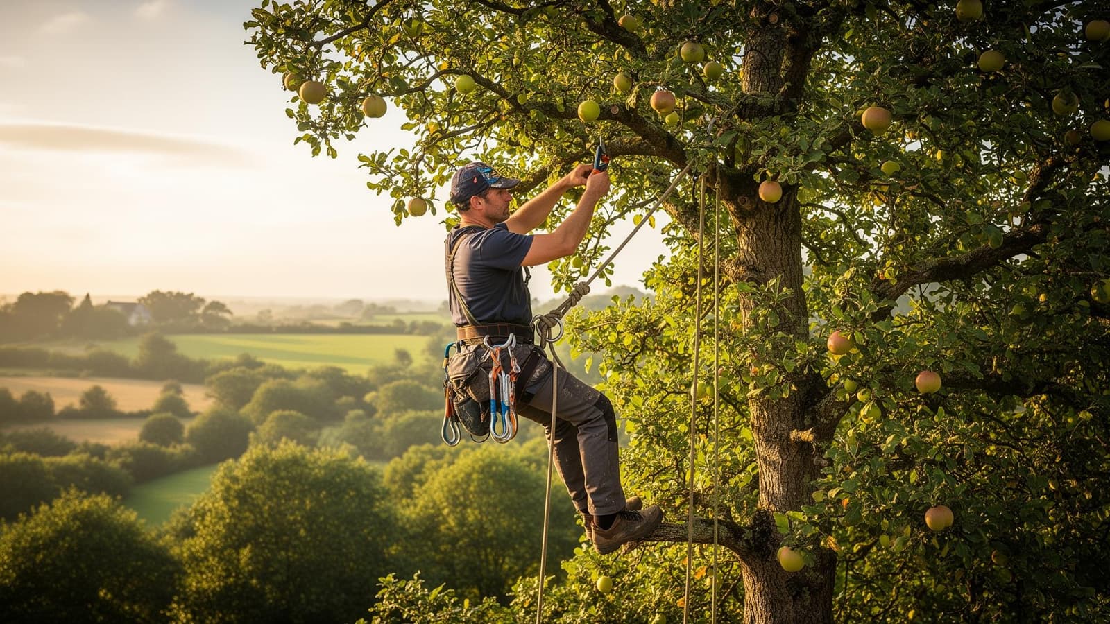 Abattre un arbre penché : pourquoi c'est le chantier le plus dangereux